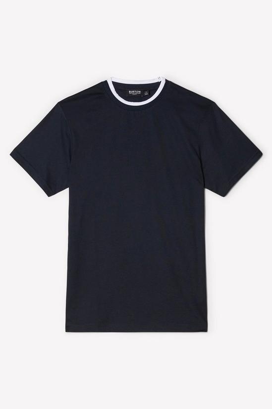 Burton Premium Mercerised Tipped Cotton T-shirt 5