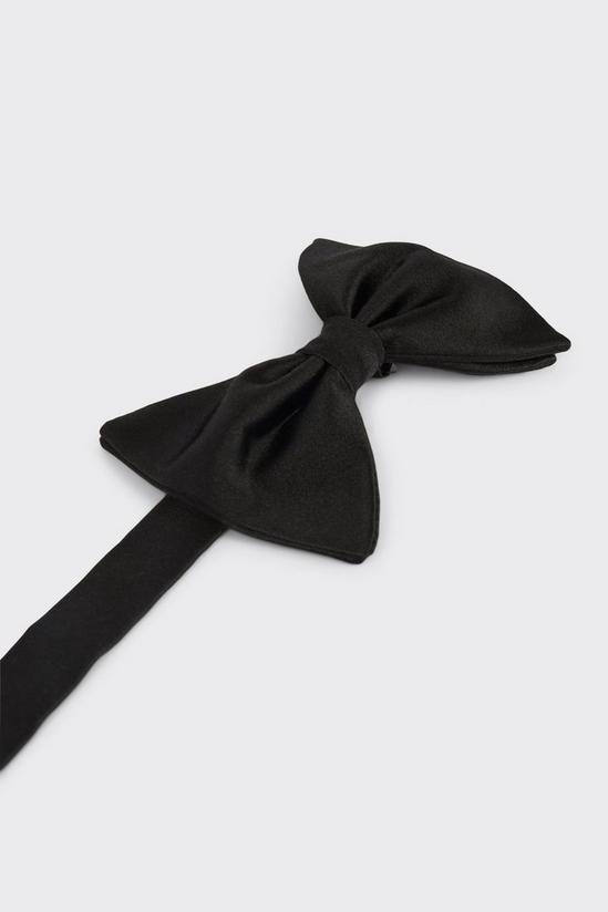 Burton Black Silk Bow Tie 5
