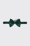 Burton Forest Green Silk Bow Tie thumbnail 1