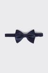 Burton Navy Silk Bow Tie thumbnail 2