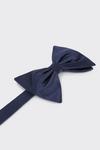 Burton Navy Silk Bow Tie thumbnail 4