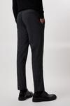 Burton Slim Fit Charcoal Check Smart Trousers thumbnail 3