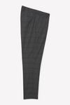 Burton Slim Fit Charcoal Check Smart Trousers thumbnail 5