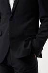 Burton Slim Fit Black Performance Suit Jacket thumbnail 4