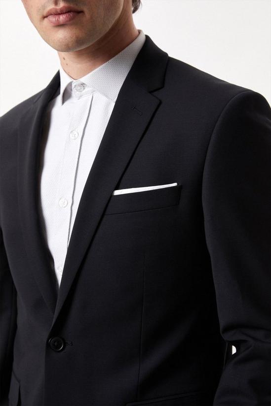 Burton Slim Fit Black Performance Suit Jacket 6