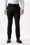 Burton Slim Fit Black Performance Suit Trousers thumbnail 1