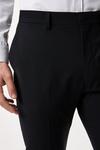 Burton Slim Fit Black Performance Suit Trousers thumbnail 4