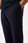 Burton Slim Fit Navy Performance Suit Trousers thumbnail 4