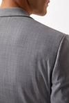 Burton Slim Fit Grey Performance Suit Jacket thumbnail 6