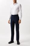 Burton Slim Fit Navy Twill Suit Trouser thumbnail 2