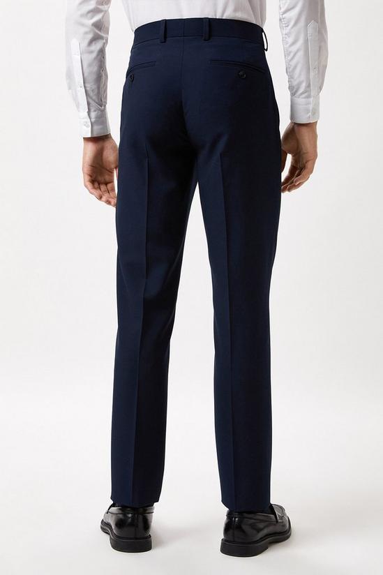 Burton Slim Fit Navy Twill Suit Trouser 3