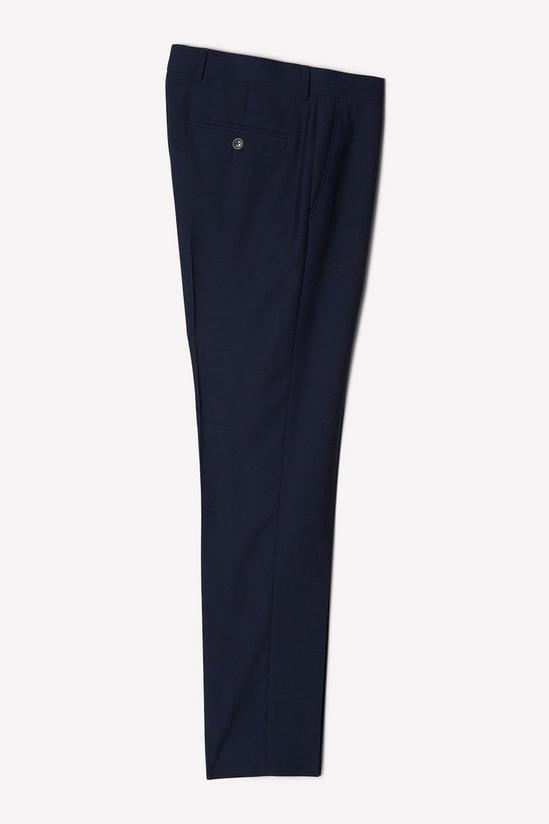 Burton Slim Fit Navy Twill Suit Trouser 5