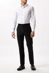 Burton Slim Fit Black Twill Suit Trousers thumbnail 2