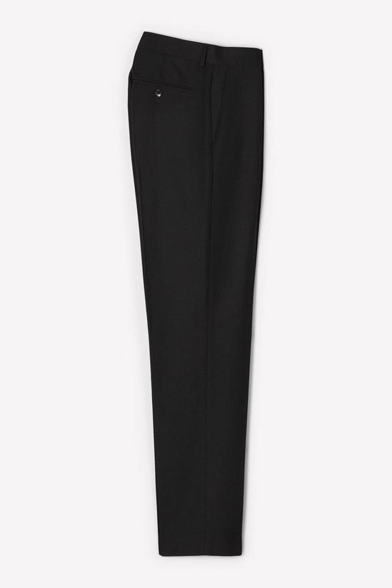Burton Slim Fit Black Twill Suit Trousers 5