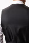 Burton Slim Fit Black Twill Suit Waistcoat thumbnail 5