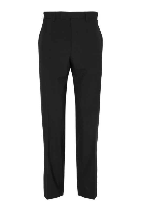 Burton Slim Fit Black Wool Blend Tuxedo Trousers 4