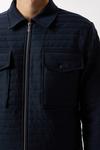 Burton Quilted Nylon Collared Hybrid Jacket thumbnail 4