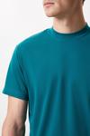 Burton Teal Premium Crew Neck T-shirt thumbnail 4