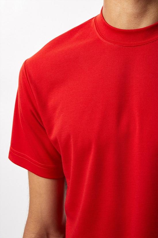 Burton Red Premium Crew Neck T-shirt 4