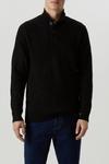 Burton Super Soft Black Button Up Knitted Funnel thumbnail 1