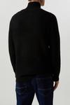 Burton Super Soft Black Button Up Knitted Funnel thumbnail 3