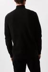 Burton Super Soft Black Button Up Knitted Funnel thumbnail 3
