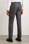 Burton Slim Fit Charcoal Wide Self Stripe Suit Trousers thumbnail 3