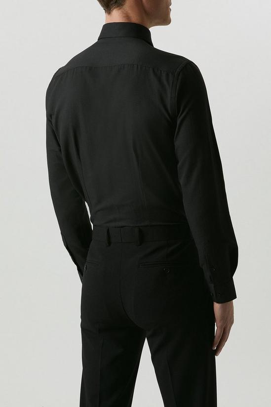Burton Black Slim Fit Dress Shirt 3