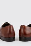 Burton Tan Leather Smart Derby Shoes thumbnail 5