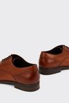 Burton Tan Leather Oxford Toe Cap Shoes thumbnail 5