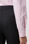 Burton Slim Pink Two Tone Textured Smart Shirt thumbnail 4
