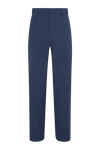 Burton Tailored Fit Navy End On End Suit Trousers thumbnail 4