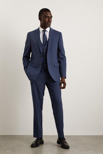 Related Product Tailored Fit Navy End On End Suit Jacket