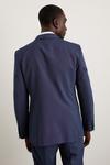 Burton Tailored Fit Navy End On End Suit Jacket thumbnail 3