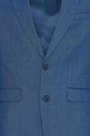 Burton Slim Fit Blue Birdseye Suit Jacket thumbnail 5