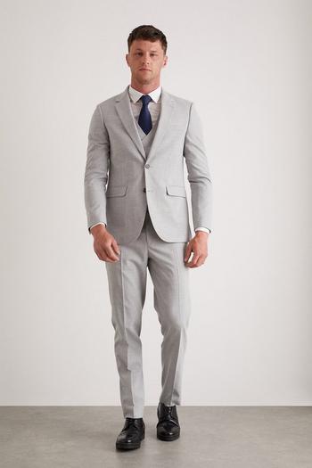Related Product Slim Fit Grey Marl Suit Jacket