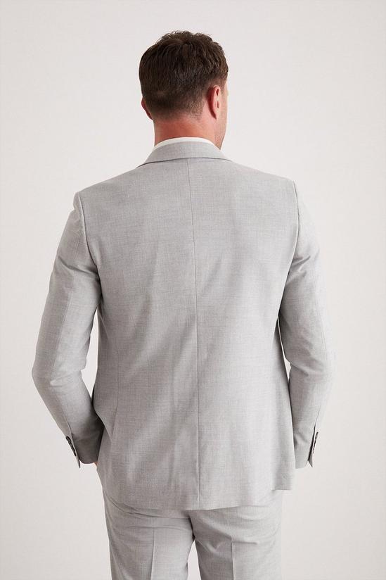 Burton Slim Fit Grey Marl Suit Jacket 6