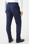 Burton Tailored Fit Navy Marl Suit Trousers thumbnail 3
