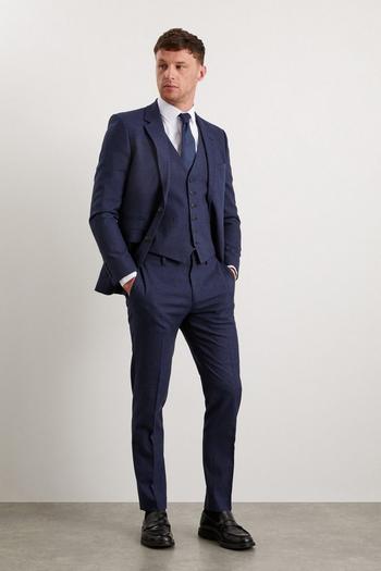 Related Product Slim Fit Navy Marl Suit Trousers