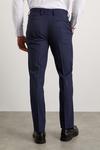 Burton Slim Fit Navy Marl Suit Trousers thumbnail 3