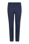 Burton Slim Fit Navy Marl Suit Trousers thumbnail 4