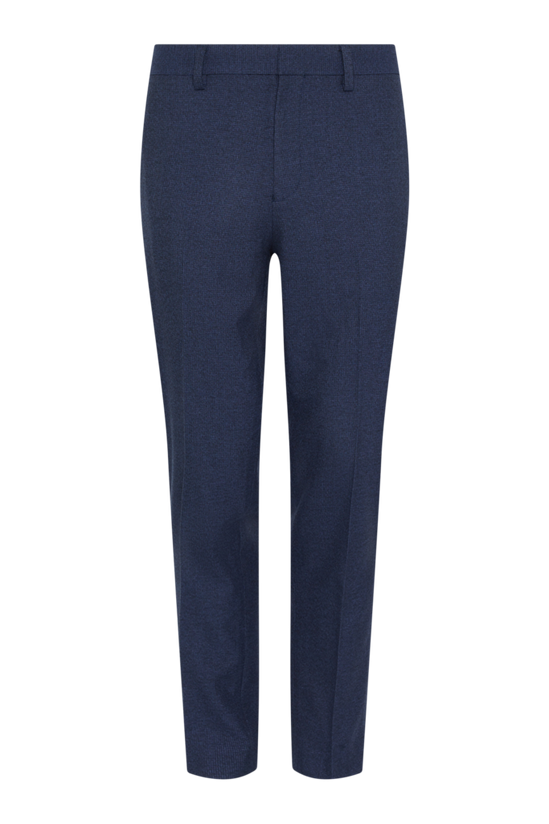Burton Slim Fit Navy Marl Suit Trousers 4