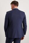 Burton Slim Fit Navy Marl Double Breasted Suit Jacket thumbnail 3