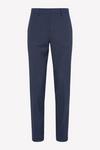 Burton Slim Fit Navy Marl Suit Trousers thumbnail 5