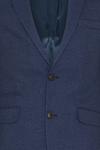 Burton Slim Fit Navy Marl Suit Jacket thumbnail 5