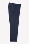 Burton Plus And Tall Tailored Fit Navy Marl Suit Trousers thumbnail 5