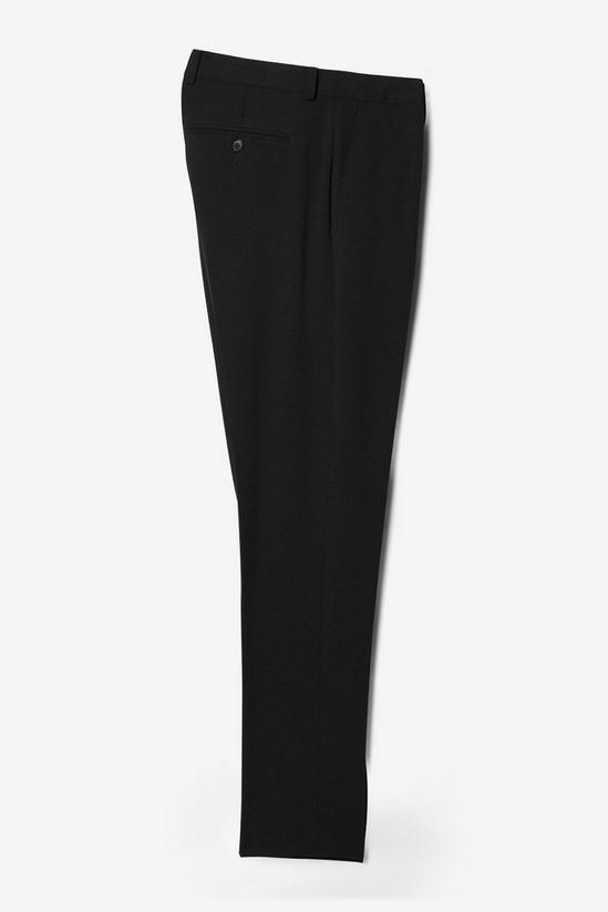Burton Skinny Fit Black Tuxedo Suit Trousers 5