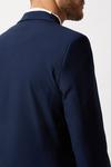 Burton Slim Fit Navy Tuxedo Suit Jacket thumbnail 5