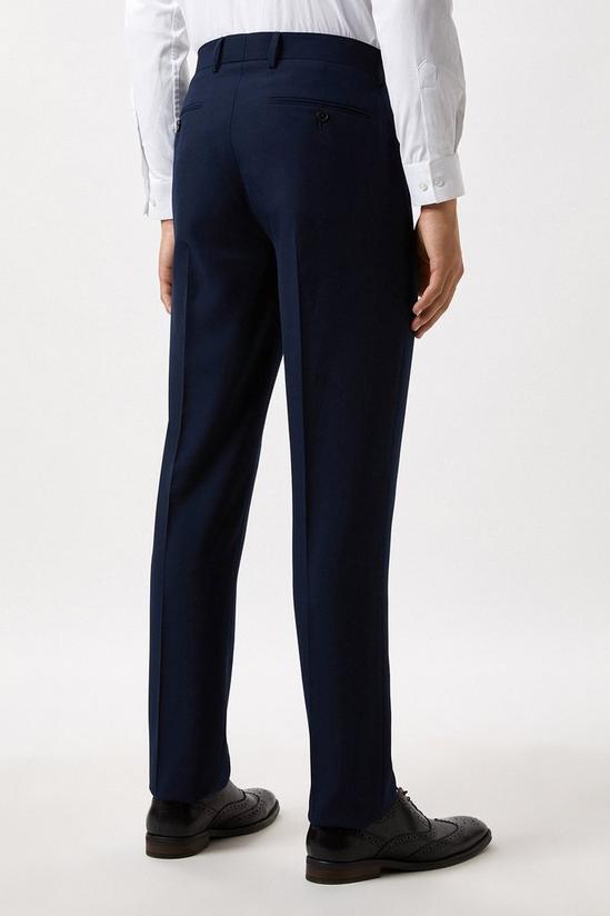 Burton Slim Fit Navy Tuxedo Suit Trousers 3