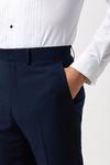 Burton Slim Fit Navy Tuxedo Suit Trousers thumbnail 4